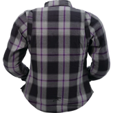 Z1R Ashwood Women's Flannel - Purple - 2W 3041-0682